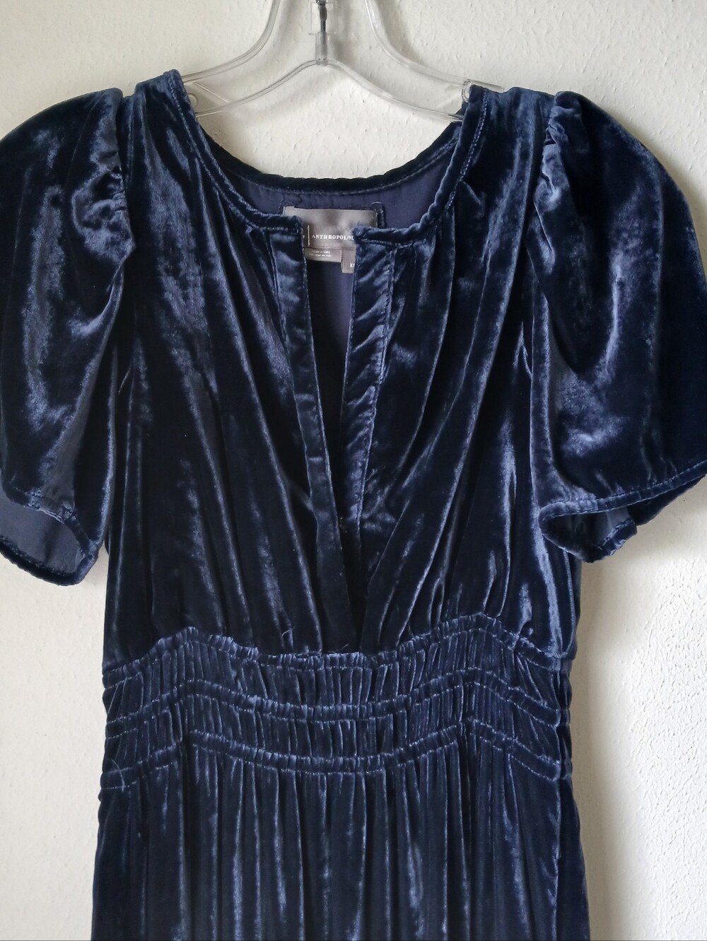 Anthropologie The Somerset Maxi Velvet Dress Size XS - Picture 4 of 11